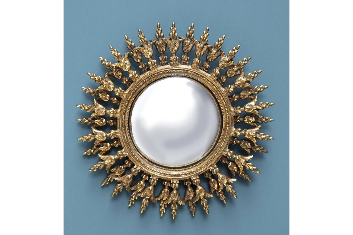 Specchio convesso Soleil di Chehoma - Specchi a forma di sole galleriamia.it